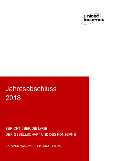 Miniature United Internet Bilan financier 2018