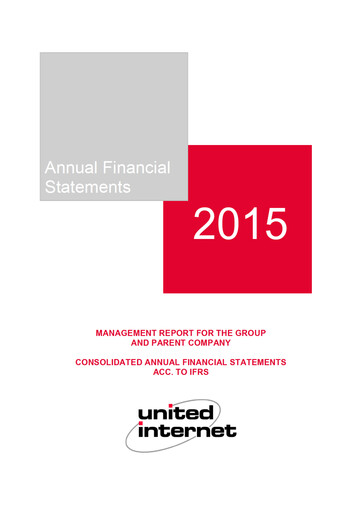 Thumbnail United Internet Financial Statement 2015