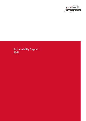 Thumbnail United Internet Sustainability Report 2021