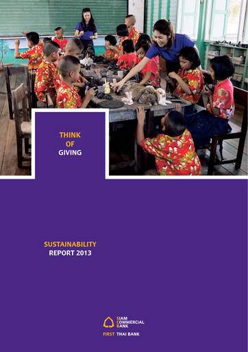 Thumbnail SCB (Siam Commercial Bank)
 Sustainability Report 2013