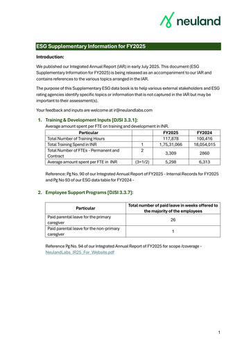 Thumbnail Neuland Laboratories ESG Report 2025