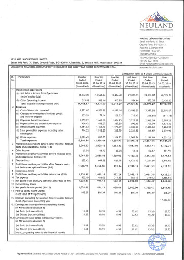 Thumbnail Neuland Laboratories Quarterly Report 2016-q2