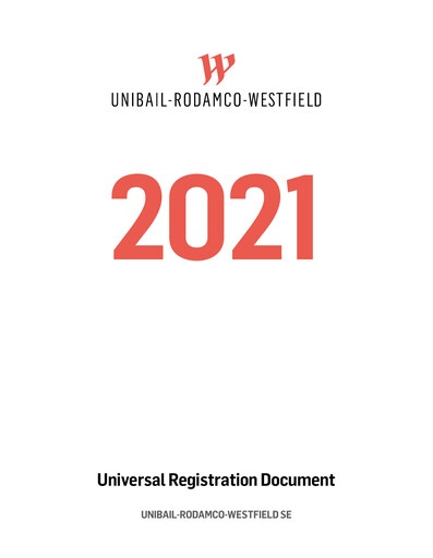 Thumbnail Unibail-Rodamco-Westfield Universal Registration Document 2021