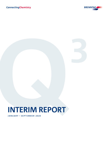 Thumbnail Brenntag Quarterly Report 2020-q3