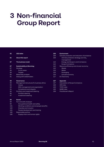 Thumbnail Brenntag Sustainability Report 2023