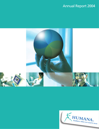 Thumbnail Humana Annual Report 2004