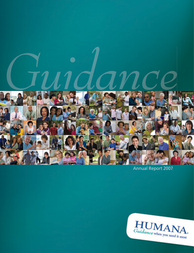 Thumbnail Humana Annual Report 2007