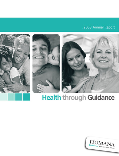 Thumbnail Humana Annual Report 2008