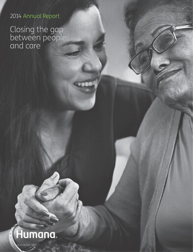 Thumbnail Humana Annual Report 2014