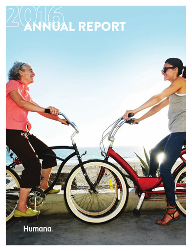 Thumbnail Humana Annual Report 2016