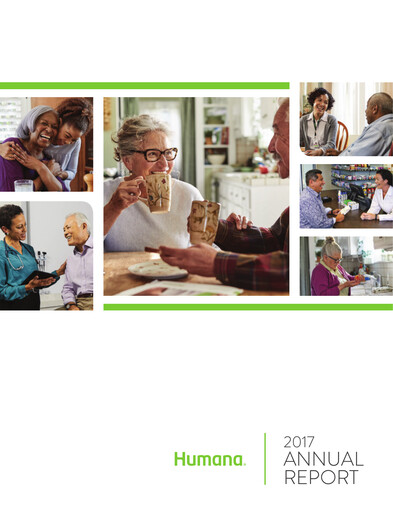 Thumbnail Humana Annual Report 2017