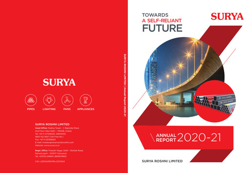 Thumbnail Surya Roshni Annual Report 2020-2021