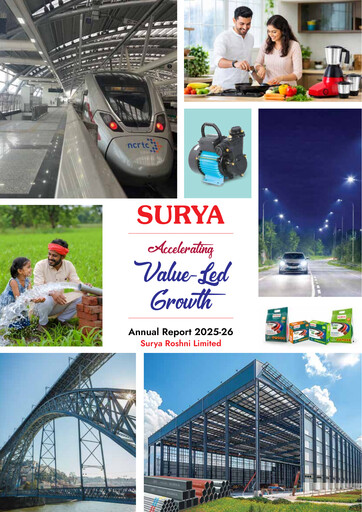 Thumbnail Surya Roshni Annual Report 2025-2026