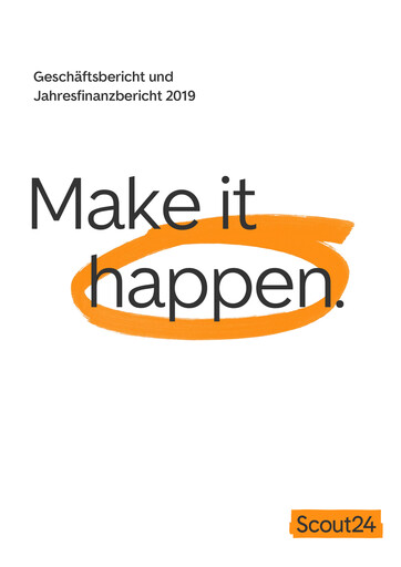 Thumbnail Scout24 (ImmoScout24) Annual Report 2019