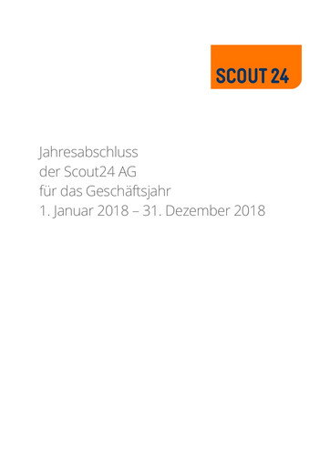 Thumbnail Scout24 (ImmoScout24) Financial Report 2018