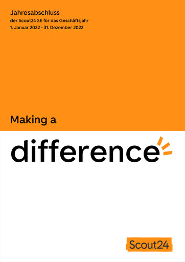 Thumbnail Scout24 (ImmoScout24) Financial Report 2022