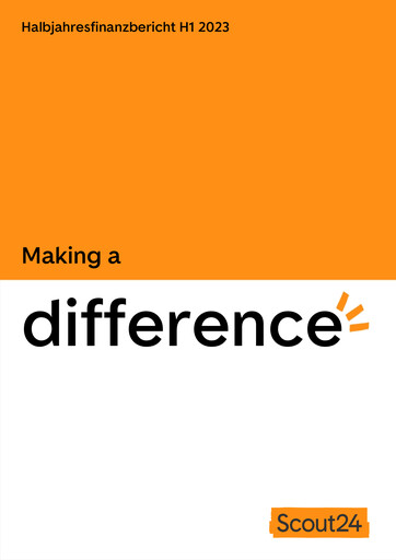 Thumbnail Scout24 (ImmoScout24) Financial Report 2023-h1