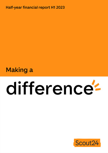 Thumbnail Scout24 (ImmoScout24) Financial Report 2023-h1