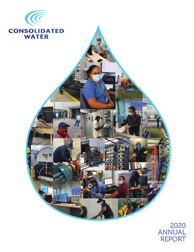 Miniature Consolidated Water Rapport annuel 2020