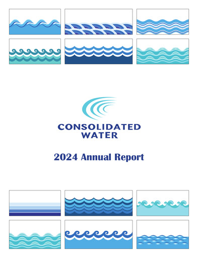 Miniature Consolidated Water Rapport annuel 2024