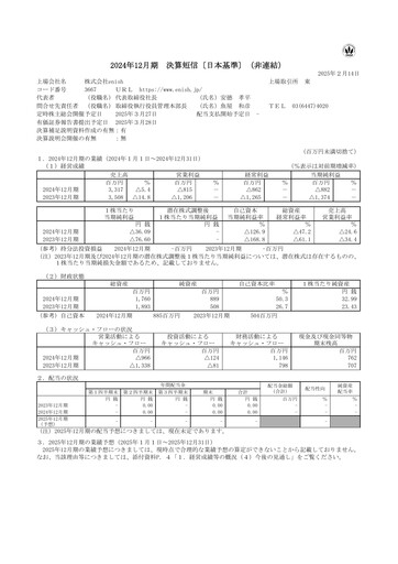 Thumbnail enish Financial Statement fy2024