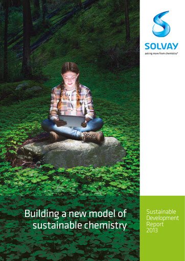 Thumbnail Solvay Sustainability Report 2013