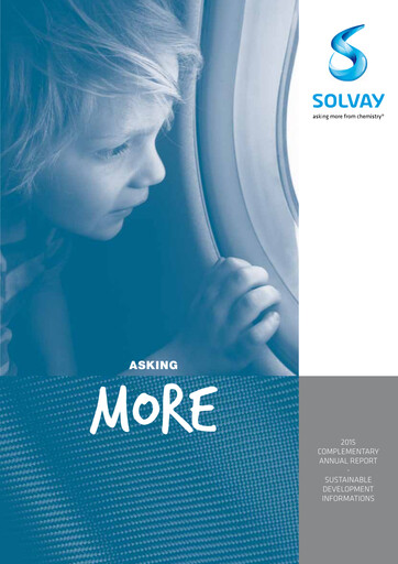 Thumbnail Solvay Sustainability Report 2015