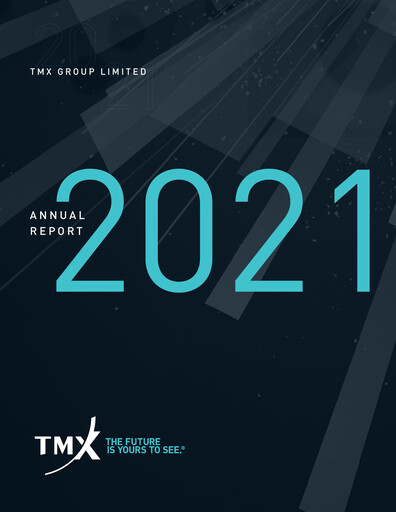 Miniature TMX Group
 Rapport annuel 2021