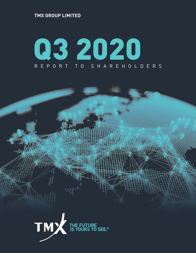 Thumbnail TMX Group
 Quarterly Report 2020-q3