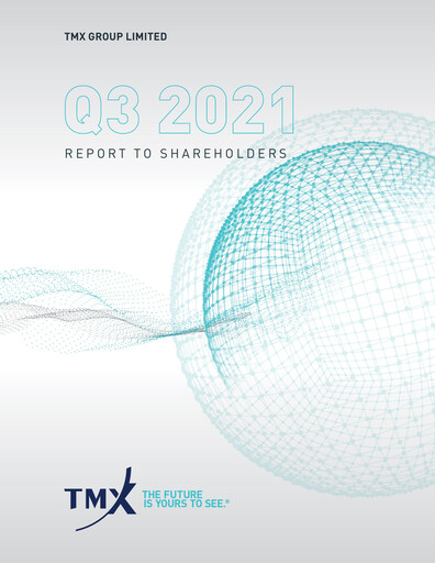 Thumbnail TMX Group
 Quarterly Report 2021-q3
