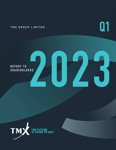 Thumbnail TMX Group
 Quarterly Report 2023-q1