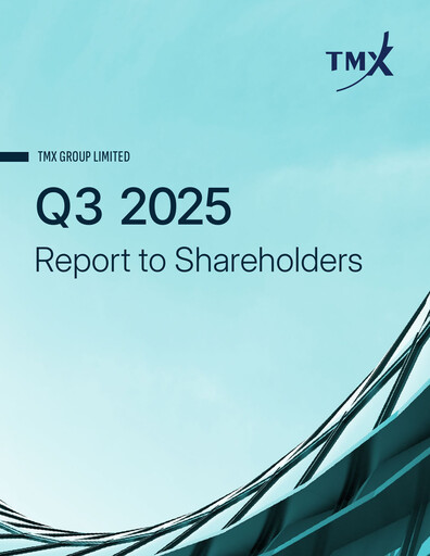 Thumbnail TMX Group
 Quarterly Report 2025-q3