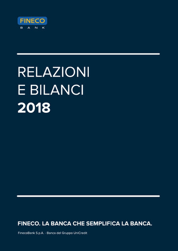 Thumbnail FinecoBank
 Financial Report 2018