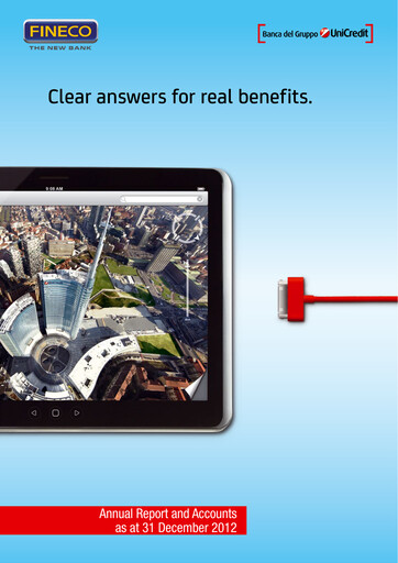 Thumbnail FinecoBank
 Financial Statement 2012