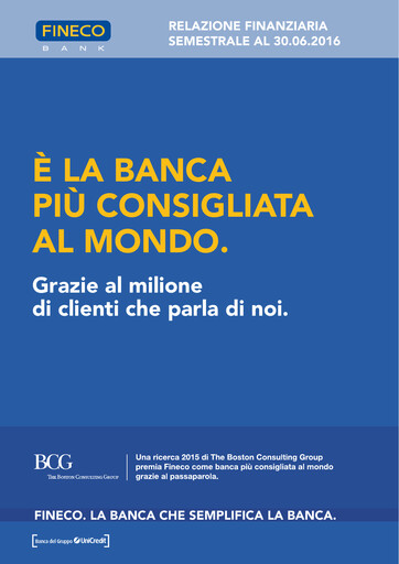 Thumbnail FinecoBank
 Half-year Report 2016-h1