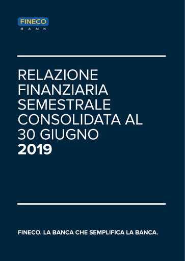 Thumbnail FinecoBank
 Half-year Report 2019-h1