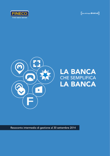 Thumbnail FinecoBank
 Quarterly Report 2014-q3