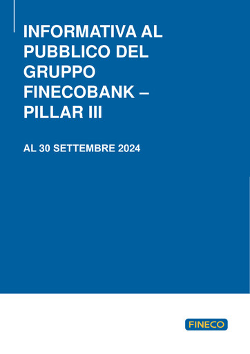 Thumbnail FinecoBank
 Quarterly Report 2024-q3