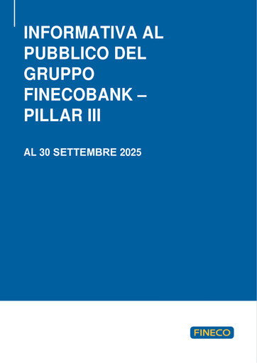Thumbnail FinecoBank
 Quarterly Report 2025-q3