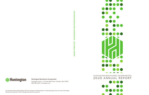 Thumbnail Huntington Bancshares
 Annual Report 2020