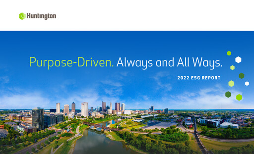 Thumbnail Huntington Bancshares
 ESG Report 2022