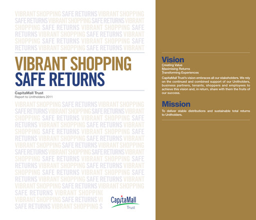 Thumbnail CapitaLand Mall Trust Annual Report 2011
