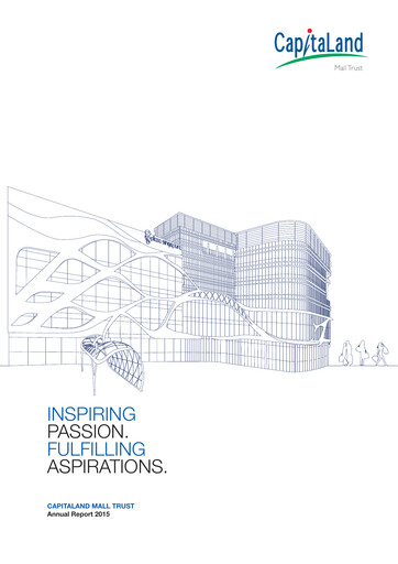 Thumbnail CapitaLand Mall Trust Annual Report 2015