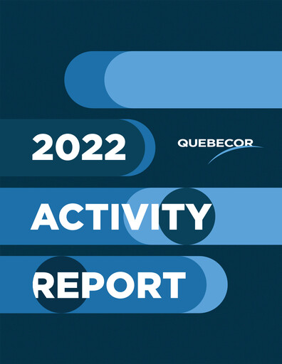 Thumbnail Quebecor Annual Report 2022