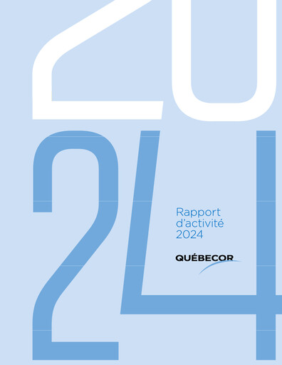 Thumbnail Quebecor Annual Report 2024