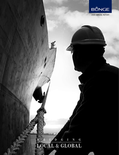 Thumbnail Bunge Global SA Annual Report 2009