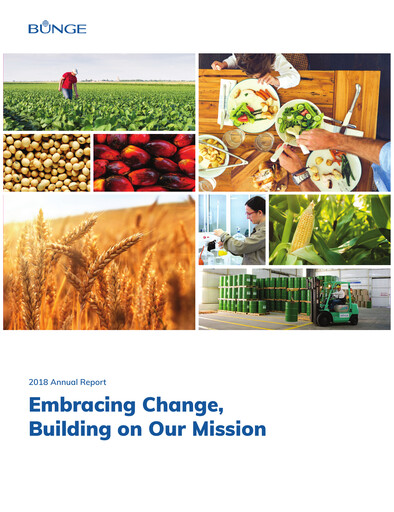 Thumbnail Bunge Global SA Annual Report 2018