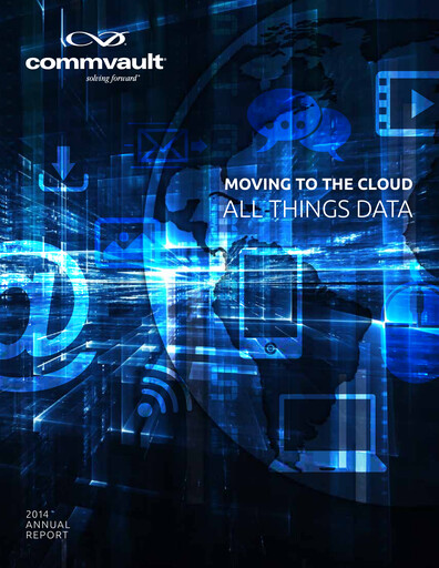Thumbnail Commvault Annual Report 2013-2014
