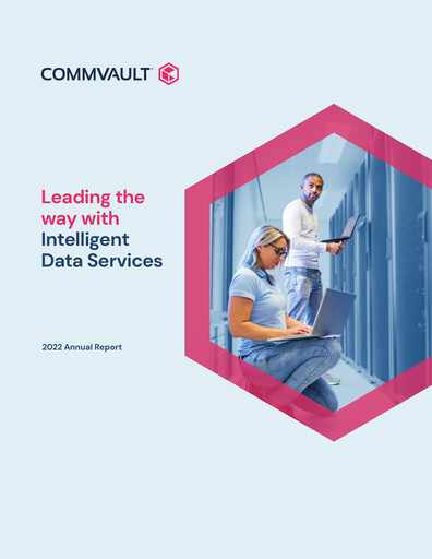 Thumbnail Commvault Annual Report 2021-2022