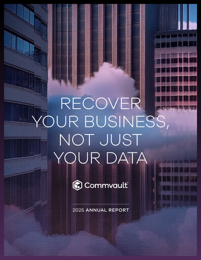 Thumbnail Commvault Annual Report 2024-2025